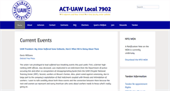 Desktop Screenshot of actuaw.org