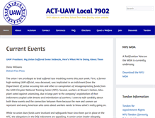 Tablet Screenshot of actuaw.org